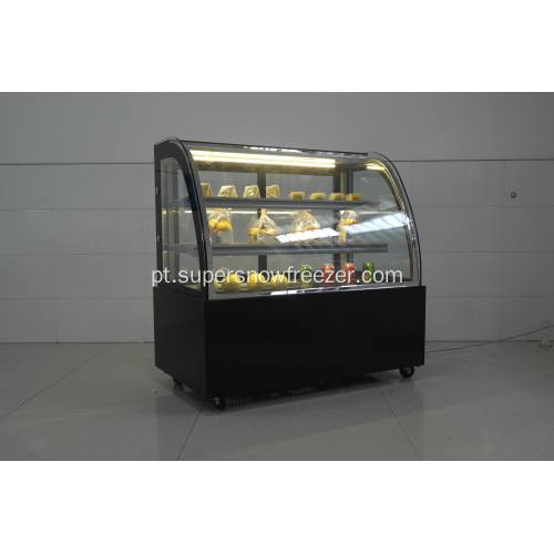 Famosa vitrine de bolo compressor compressor Refrigerado